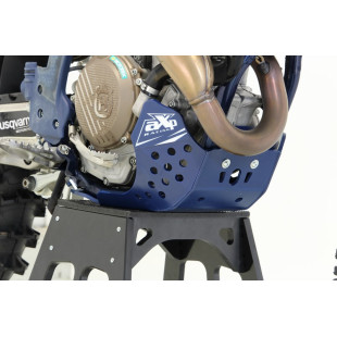 Sabot bleu en plastique PEHD 6mm pour Husqvarna FC250 - FE300 2
