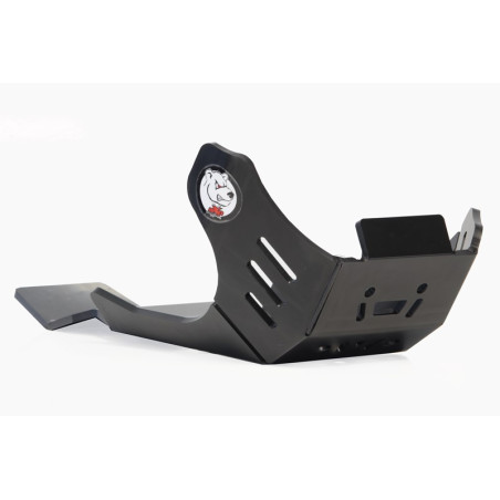 Sabot noir en plastique PEHD avec protection de biellette pour KTM - Husqvarna