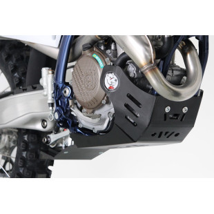 Sabot noir en plastique PEHD avec protection de biellette pour KTM - Husqvarna 2