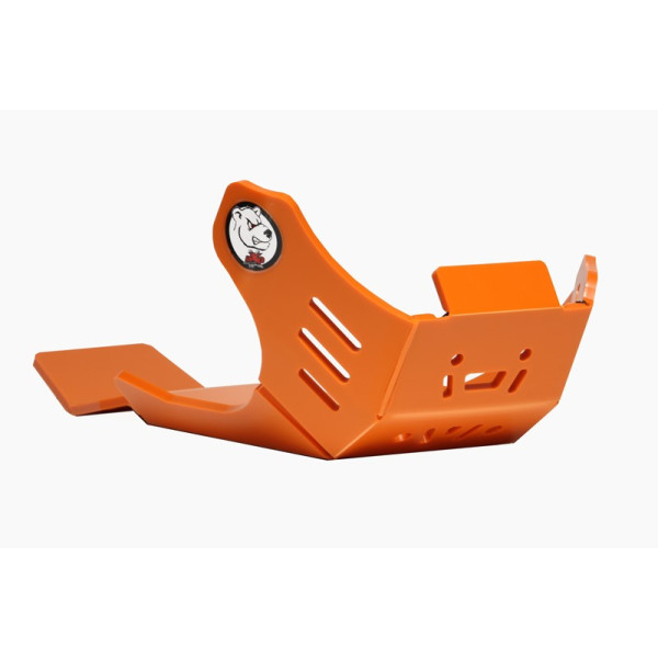 Sabot orange en plastique PEHD avec protection de biellette pour KTM 250SXF - 350SXF