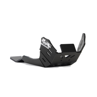 Sabot noir en plastique PEHD avec protection de biellette pour KTM et Husqvarna