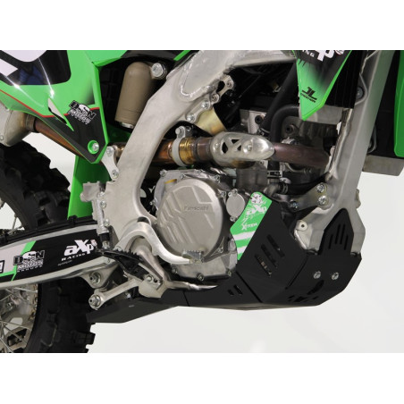 Côté droit du sabot en plastique PEHD avec protection de biellette pour Kawasaki KX250