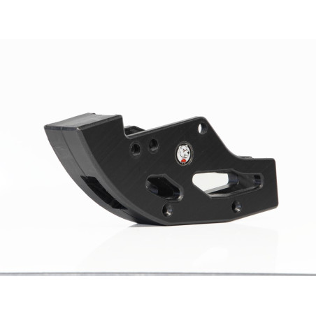 Guide chaine noir en plastique UHMW pour Kawasaki KX250 et KX450