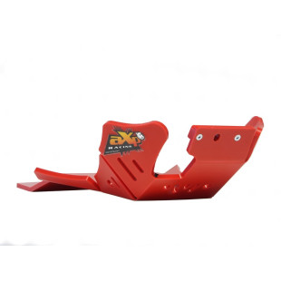 Sabot rouge en plastique PEHD avec protection de biellette pour Beta 250 et 300Xtrainer