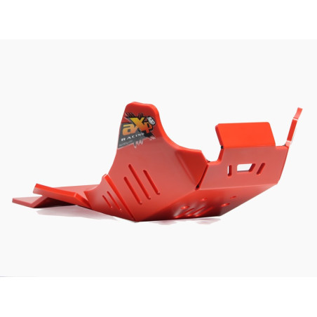 Sabot rouge en plastique PEHD avec protection de biellette pour Beta 350RR - 500RR