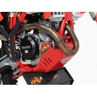 Sabot rouge en plastique PEHD avec protection de biellette pour Beta 350RR - 500RR 2