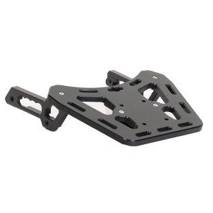 Porte paquet noir en plastique PEHD 15mm pour Aprilia Tuareg 660