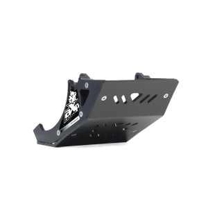 Black HDPE plastic skid plate for Surron Lightbee