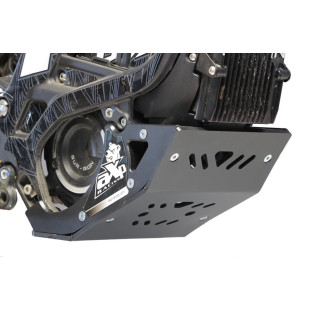 Black HDPE plastic skid plate for Surron Lightbee 2