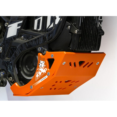 Côté droit du sabot orange en plastique PEHD pour Surron Lightbee