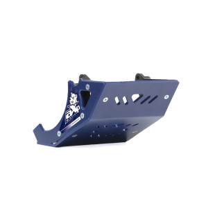 Blue HDPE plastic skid plate for Surron Lightbee