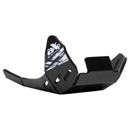 Black PEHD plastic skid plate for KTM 250EXC and 300EXC