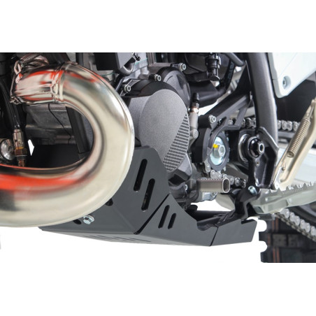 Côté gauche du sabot noir en plastique PEHD pour KTM 250EXC et 300EXC