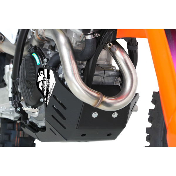 Côté droit du sabot en plastique PEHD noir pour KTM 250EXCF et 350EXCF