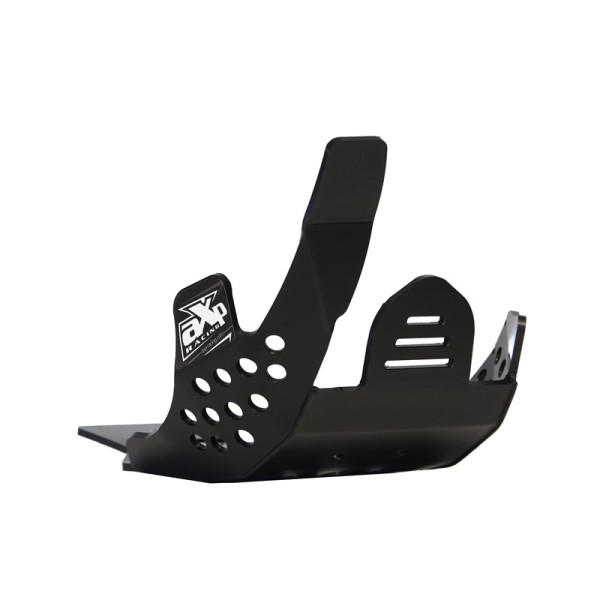 Black HDPE plastic skid plate for Yamaha YZ450F and YZ450FX