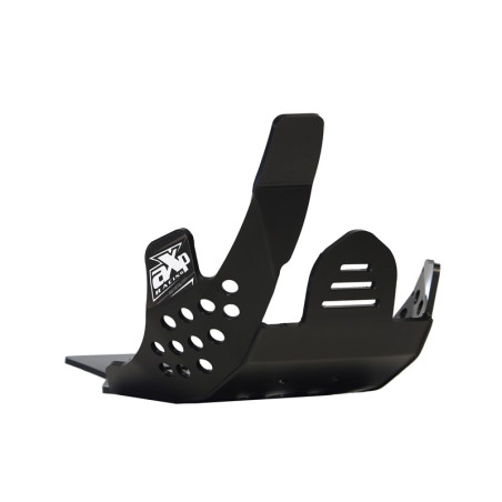 Black HDPE plastic skid plate for Yamaha YZ450F and YZ450FX