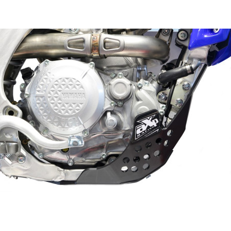 Right side of the HDPE plastic skid plate for Yamaha YZ450F and YZ450FX