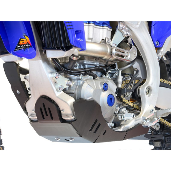 Côté gauche du sabot en plastique PEHD noir pour Yamaha YZ450F et YZ450FX