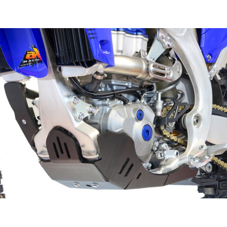 Côté gauche du sabot en plastique PEHD noir pour Yamaha YZ450F et YZ450FX