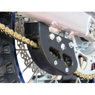 Black chain guide in UHMW plastic for Yamaha YZ250F and YZ450F 2