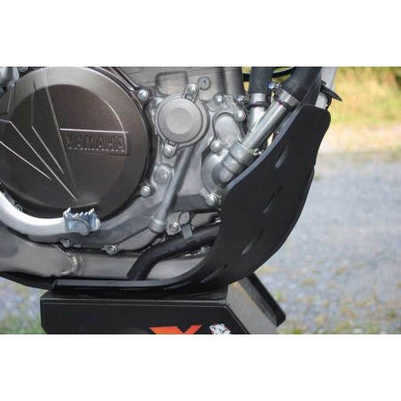 Côté droit du sabot noir en plastique PEHD pour Yamaha YZ450F