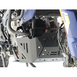 Black skid plate in HDPE for Suzuki V-strom 800DE 2