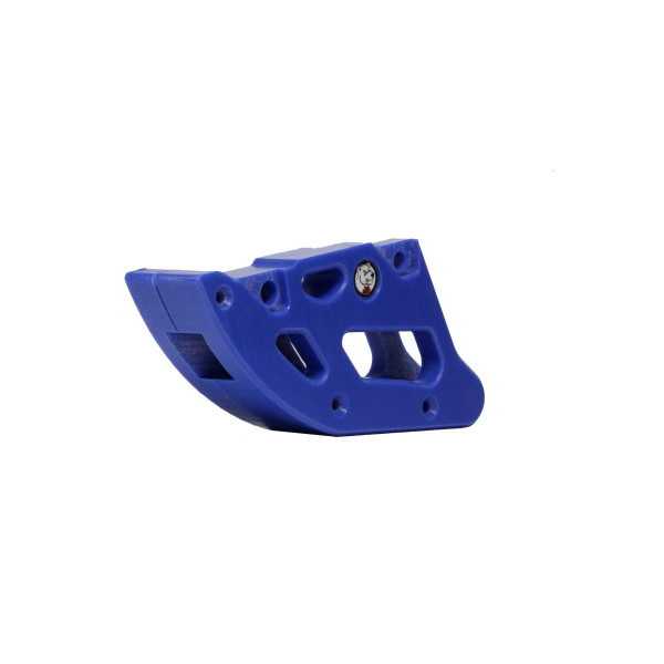 Guide chaine bleu en plastique UHMW pour Sherco 2T