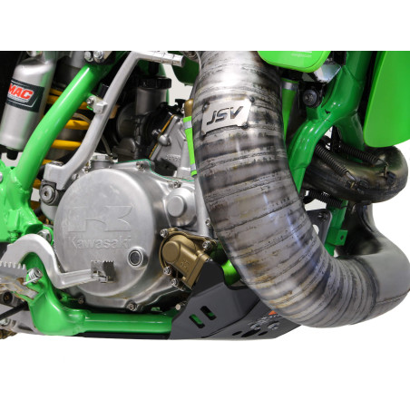 Côté droit du sabot en plastique PEHD pour Kawasaki KX250 y KX500