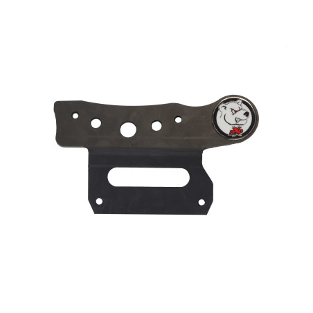Protection arrière noire en plastique PEHD pour Yamaha YFZ450 /et YFZ450R