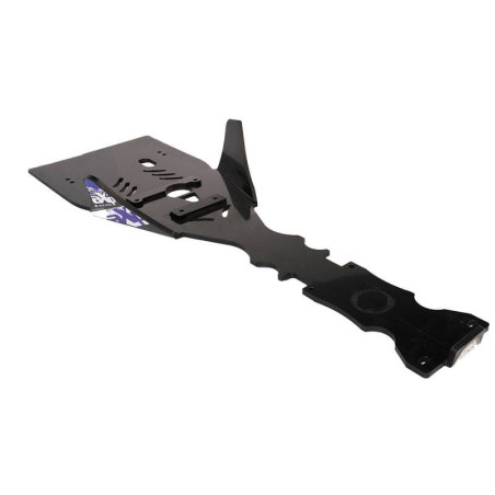 Full frame skid plate in 8mm thick HDPE plastic for Yamaha YFZ450R