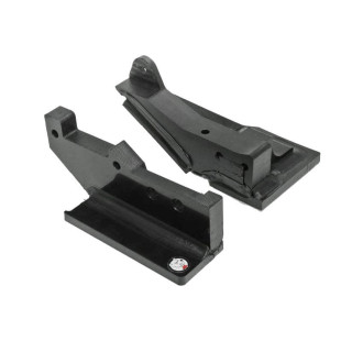 Sabot arrière noir en plastique PEHD pour Suzuki LTR450