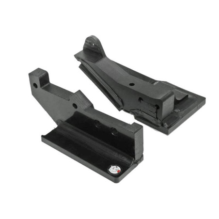 Sabot arrière noir en plastique PEHD pour Suzuki LTR450