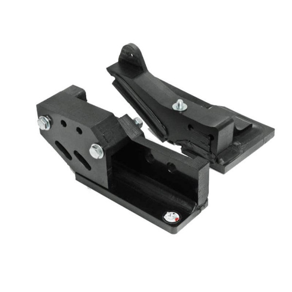 Black swing arm skid plate for Suzuki LTR450