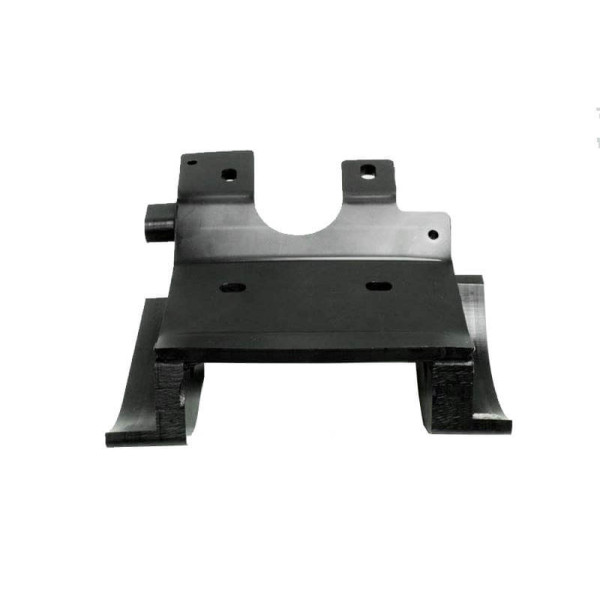 Swing arm skid plate in 15mm thick HDPE plastic for Yamaha YFZ450