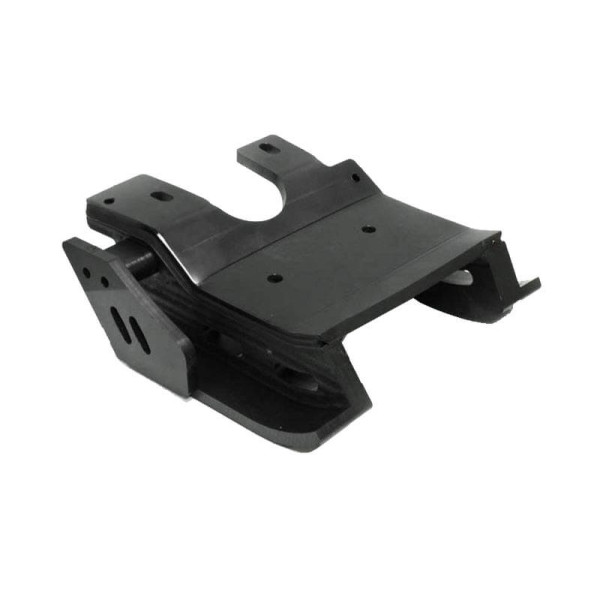 Black 10mm thick swing arm skid plate for Yamaha YFZ450