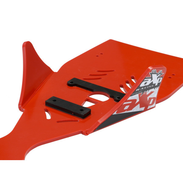 Sabot central Yamaha YFZ450R (2009 - 2023) - Rouge - AXP Racing