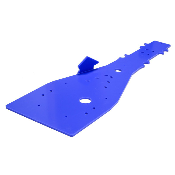 Sabot central Yamaha RAPTOR 700R (2006 - 2019) - Bleu - AXP Racing