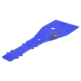Cubrecarter central Yamaha RAPTOR 700R ( 2006 - 2019 ) - Azul 2