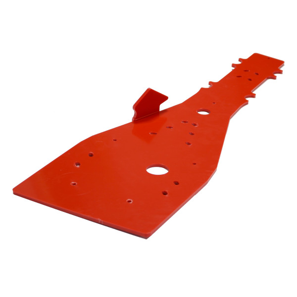 Sabot central Yamaha RAPTOR 700R (2006 - 2019) - Rouge - AXP Racing