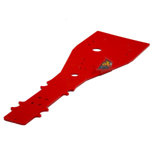 Full frame skid plate Yamaha RAPTOR 700R ( 2006 - 2019 ) - Red 2