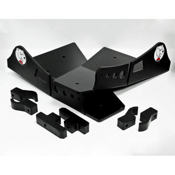 Protections de triangles avants Yamaha YFZ450 / YFZ450R / RAPTOR 700 - Noir - AXP Racing