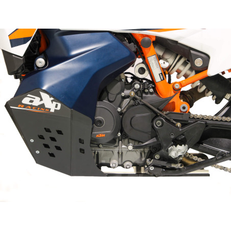 Côté gauche du sabot Adventure en plastique PEHD noir de 8mm pour KTM 790 / 890 Adventure