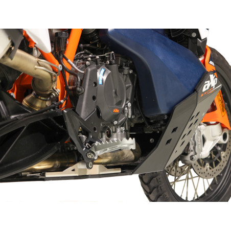 Côté droit du sabot Adventure en plastique PEHD noir de 8mm pour KTM 790 / 890 Adventure
