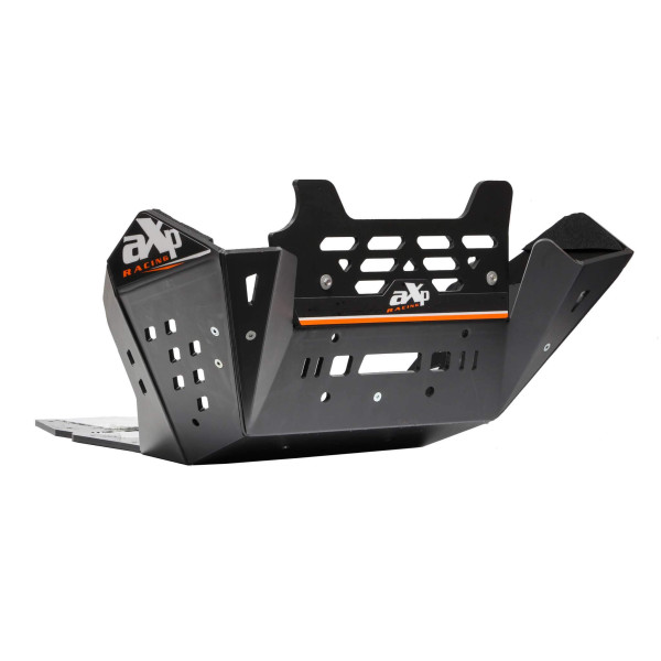 Sabot Adventure en plastique PEHD noir de 8mm pour KTM 790 / 890 Adventure avec béquille centrale