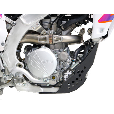 Côté droit du sabot noir en plastique PEHD 6mm pour Yamaha YZ250F