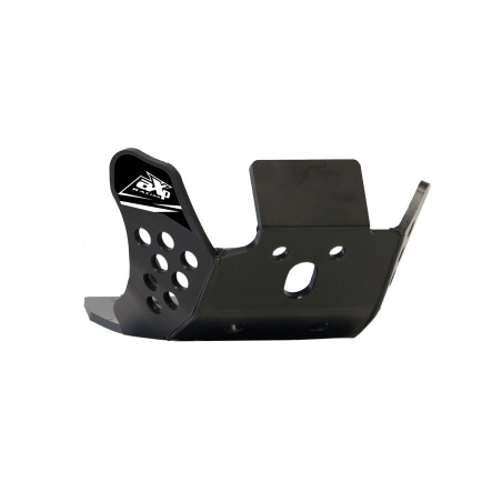 Sabot noir en plastique PEHD 6mm pour KTM 65SX / Husqvarna TC65 / GasGas MC65