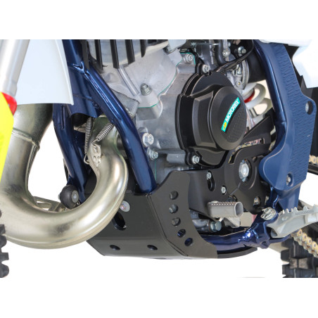 Côté gauche du sabot en plastique PEHD 6mm pour KTM 65SX / Husqvarna TC65 / GasGas MC65
