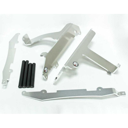 Protections de radiateurs en aluminium avec entretoises noires pour Sherco 250 - 300SEFR