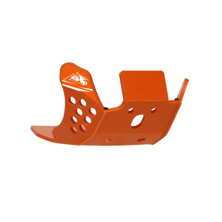 Sabot orange en plastique PEHD 6mm pour KTM 65SX