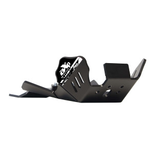 Sabot noir en plastique PEHD avec protection de biellette pour Beta 250RR Racing et 300RR Racing